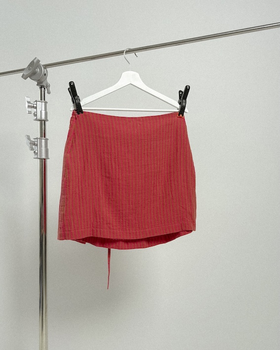 knee-length skirt